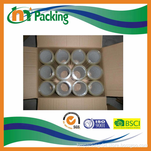 Water Based Acrylic Adhesive Super Crystal Clear Packing Tape